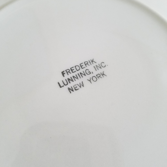 Frederik Lunning Vintage Calla Lily Plate - Picture 6 of 6